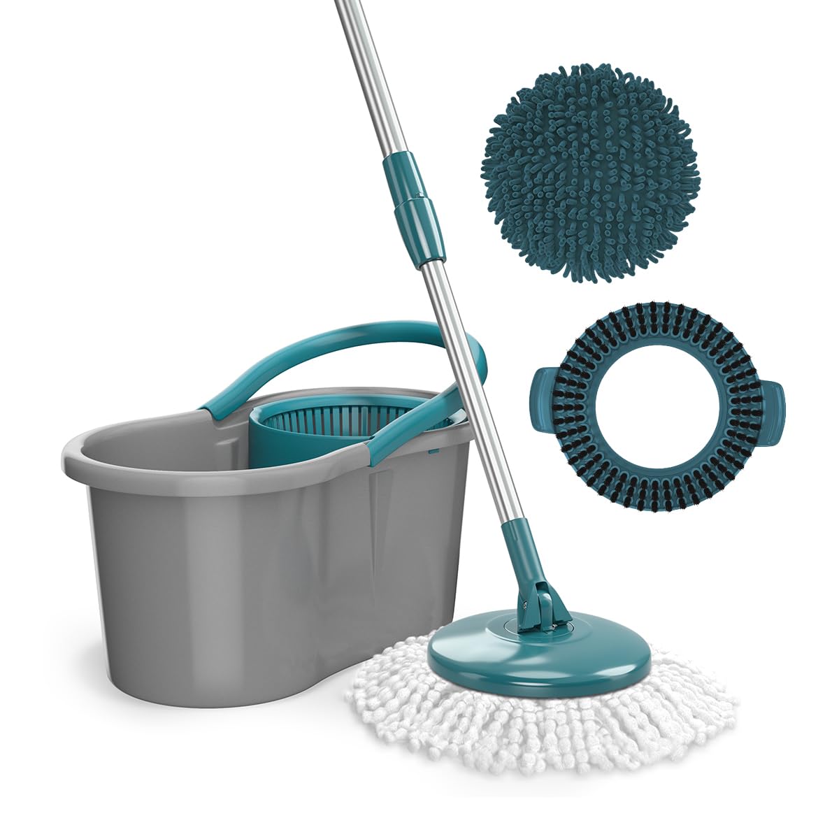 Flash Limp - Mop Giratório Fit, Balde 8 litros - MOP5010